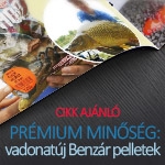 Prémium minőségű Benzár pelletekkel bővült a kínálat!